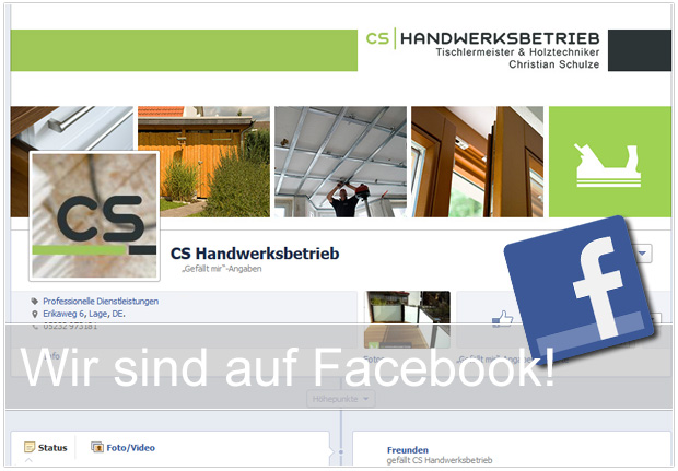 Wir sind auf Facebook!